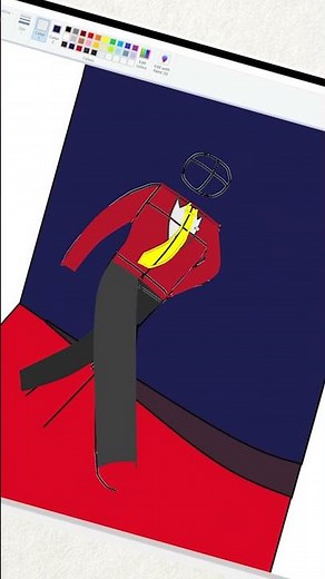 I spent 6 HOURS drawing TENNA in MS Paint... was it worth it? (ms paint final week)