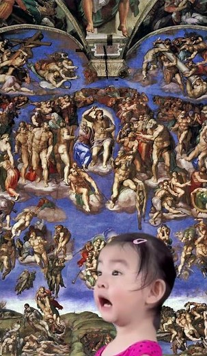 Il Giudizio Universale di Michelangelo: Il Capolavoro Più Drammatico della Cappella Sistina #arte