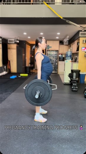 Maurice Lewis on Instagram: "Exercising during pregnancy can be both beautiful and challenging 🤰🏻 and when done correctly, it plays a powerful role in supporting a healthy pregnancy, delivery, and recovery. Whether navigating nausea, discomfort or travel she prioritized movement and consistently left each session feeling better than when she came in. With all the variables changing throughout pregnancy she continued to build strength, maintain mobility, and prepare physically and mentally for 
