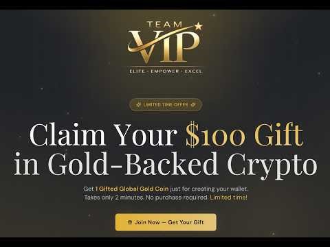 CryptoGold Exchange - Global Gold Coin - GGC - FREE $100