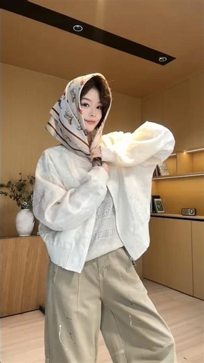 new Shop Knitted Sweater, Autumn and Winter Color Block Long Sleeve Tassel #knitsweater