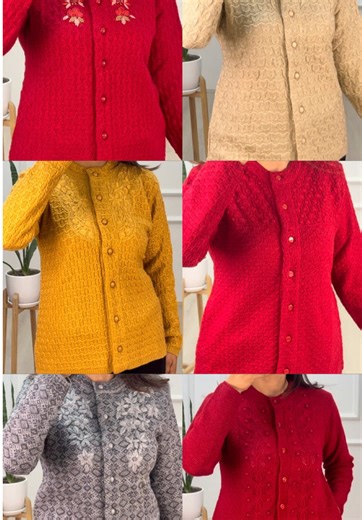 Stylish Woolen Short Sweaters for Women