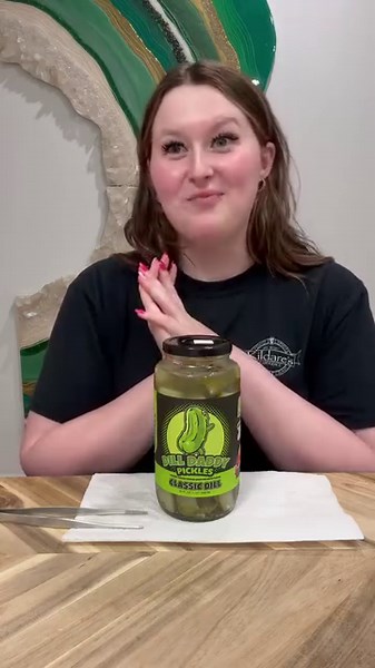 226K views · 10K reactions |  FOOD REVIEW  DILL DADDY PICKLES PART 1  RATING 1-10  #pickle #pickles #foodreview #mukbang #mukbangeating #asmr #asmrcrunch #crunch #asmrsounds | Cook It Erica | Facebook