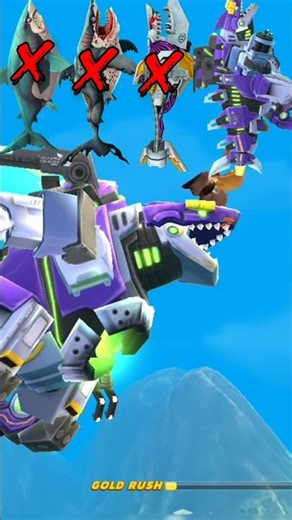 Hungry Shark World Gameplay Long Jump Testing wow Noob Shark Vs Pro Shark #new #shorts