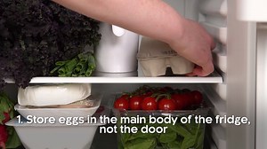 12K views · 65 reactions | Did you know it's best to store eggs in the main body of the fridge? See what else you can soak up while watching our newest addition to EggcentricTV! | Get Cracking | Facebook