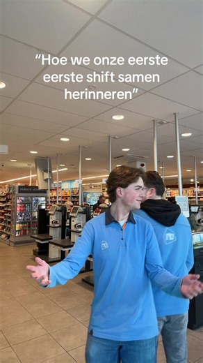 Herinneringen aan onze eerste shift bij Appie