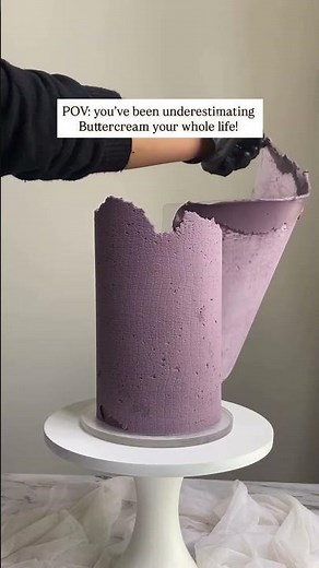 Day 14: Textured Buttercream Wrap