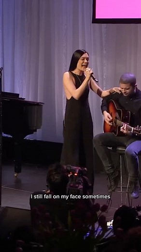 333K views · 10K reactions | I still fall on my face sometimes and I can't colour inside the lines. 'Cause I'm perfectly incomplete, I'm still working on my masterpiece 變 | Jessie J | Facebook