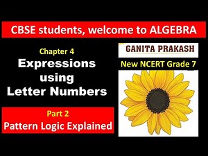 Expressions using Letter Numbers (part 2) हिंदी व्याख्या | Ch 4 Class 7 Maths NCERT
