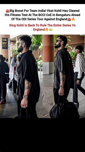 Big Boost For Team India! Virat Kohli Has Cleared His Fitness Test At The BCCI CoE In Bengaluru🚨🔥