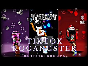 RO-GANGSTER TIKTOK OUTFITS+GROUPS COMPILATION ✨*FOR GIRL'S*✨||PxssMerry