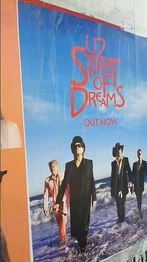U2 Street of Dreams Billboard Sunset Blvd Los Angeles California July 9, 2026 Sienna Spiro Visitor