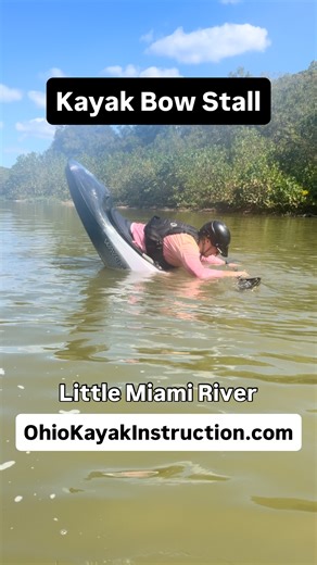 Ohio Kayak Instruction on Instagram: "Quick video showing a kayak Bow Stall. Most people are trying to hold way too vertical of a boat angle. #freestylekayaking #playboating #whitewaterfreestyle #kayakfreestyle #whitewaterplay #riversurf #kayaktricks #paddleprogression #freestylemoves"
