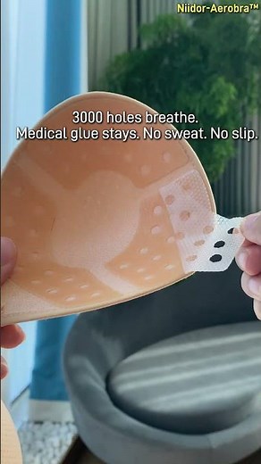 No-Sweat Sticky Bra Test: Breathable, Secure, Invisible