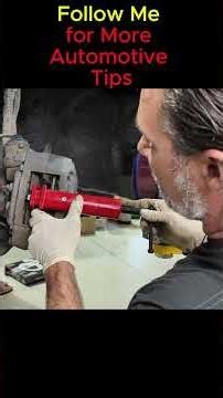 Before You Compress Brake Pistons, Watch This