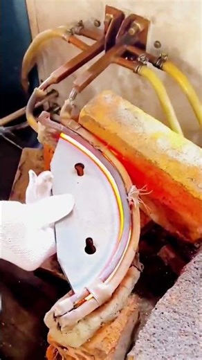 Oddly Satisfying Induction Heating! #shorts