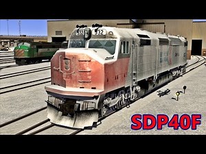 AMTRAK SDP40F 🛑🚦