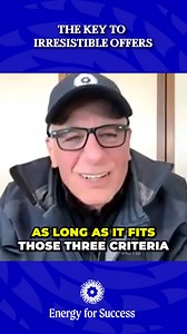 Master the art of making irresistible offers by understanding the three key criteria. Rejection isn't personal, it's a signal to re-evaluate your approach. Embrace the psychology of persuasion and refine your strategy. An irresistible offer isn't just about what you say, it's about how well it aligns with these crucial elements. Ready to turn your offers into irresistible opportunities? Click the link to learn more about crafting offers that truly resonate and succeed. https://brnw.ch/21wFW1t #I