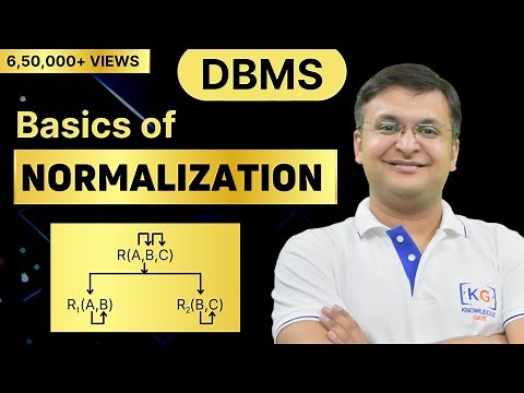 4.2 Basic Concept of Normalization