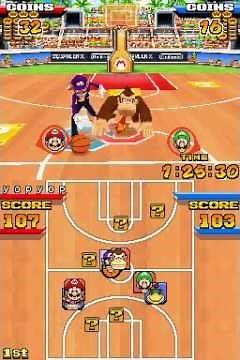 Mario Hoops 3 on 3 Gameplay