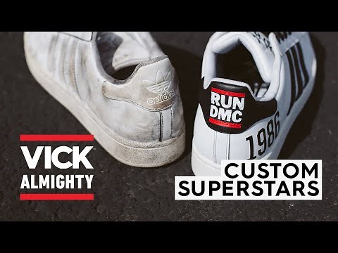 Vick Almighty Restores and Customizes a $6 Superstar Thrift Store Find w/ Reshoevn8r