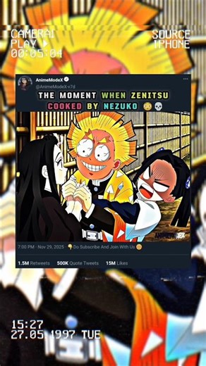 Is That Fare For INOSUKE ?💀😅#zenitsu #nezuko #funny #edit #short #fypシ