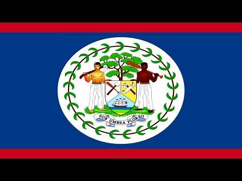 Evolución de la Bandera de Belice - Evolution of the Flag of Belize