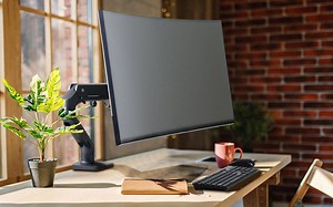 Ergotron HX desk monitor arm review - The Gadgeteer