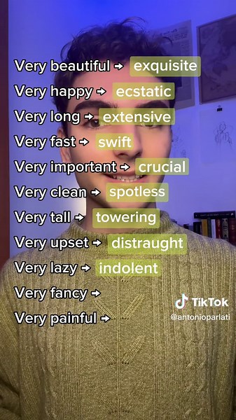 Alternative Words to Use Instead of 'Very'