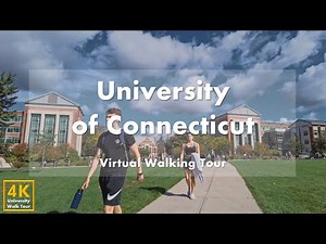 University of Connecticut (UConn) - Virtual Walking Tour [4k 60fps]