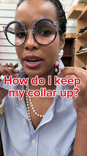 How to Keep Your Collar Popped | Clothing Hacks Tutorial