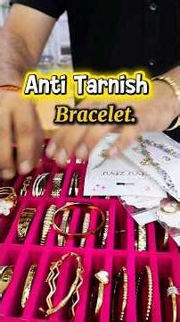Gold Anti Tarnish Jewellery Wholesale Market | Anti Tarnish Jewelry #ytshort #wholesalemarket