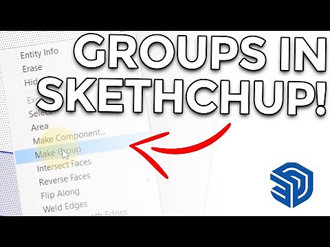 16 Making Groups in Sketchup