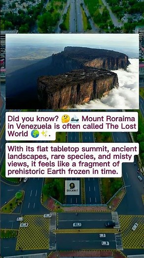 Mount Roraima: The “Lost World” Plateau from Earth’s Ancient Past