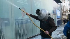 444K views · 2.6K reactions | Dairy farmers are spraying milk at a building in a totally bizarre act of protest | NowThis | Facebook