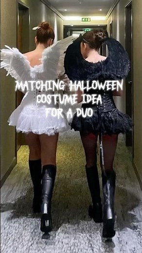 Matching Halloween Costume Idea for a Duo 👻