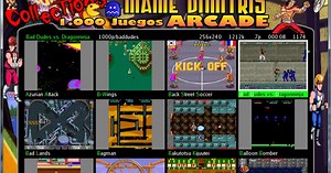 1.000 Juegos MAME Arcade Menú