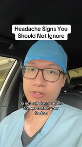 Some headache signs are red flags and more serious causes need to be ruled out. Note, just because someone has one or more of these signs doesn’t mean that there is necessarily a life threatening cause, but more in-depth medical work up is warranted. #science #MedicalEducation #neurology #neuroscience #neurologist | Dr. Bing, MD MPH