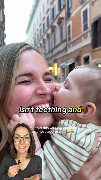 Why Does Baby Eat Moms Face?