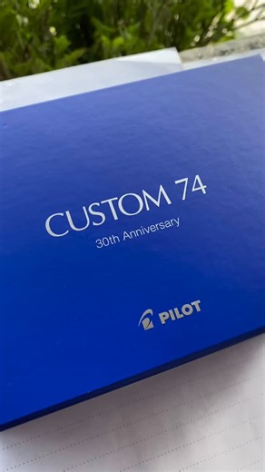 Pilot custom 74 30th anniversary limited edition fountain pen , fine- medium , fine and medium 14k gold nib , made in Japan #pilot #pilotfountainpen #pilotcustom74 #pilotinkpen #pilotpens | Pens point