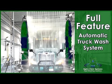 Full Feature Automated Truck Wash | All The Bells & Whistles! | Hydro-Chem Systems