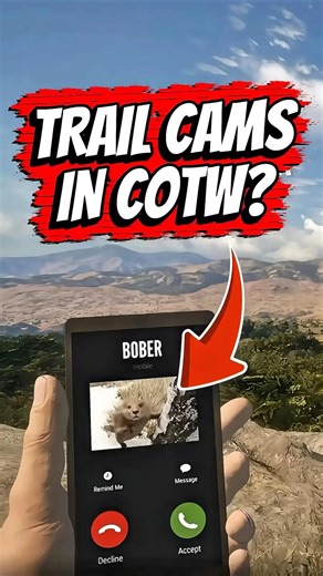 COTW Trail Cameras SOON?! 👀🔥 The Hunter: Call of the Wild #cotw #thehunter