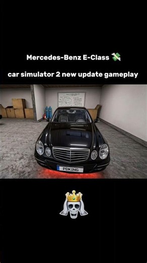 Mercedes-Benz E-Class 💸 | car simulator 2 new update gameplay | #carsimulator2 #shorts