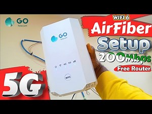 5G AirFiber Setup, 200 Mbps Go Telecom