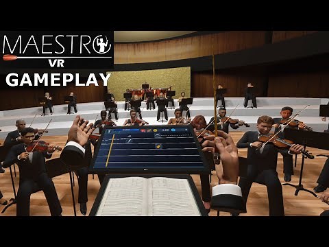 Maestro VR - Gameplay - Symphony No. 5 - Ludwig van Beethoven