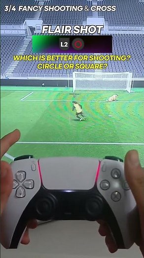 Flair Shot Tutorial FC 26 - Circle vs Square Button Shooting Guide #fc26