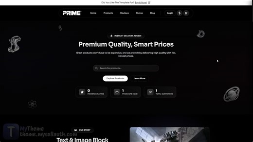 Prime | Theme