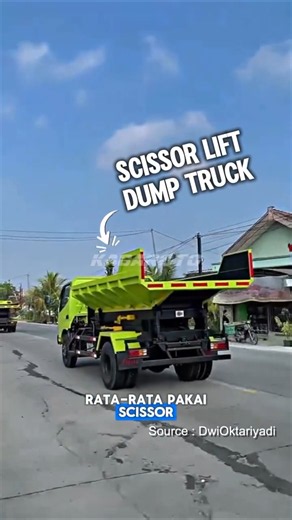 Dump Truck Sumatera: Kenapa Lebih Suka Scissor Lift? #dumptruck #scissorlift #dumptruckindonesia