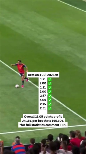My Daily Profit Statistics Football Betting Tips | World Cup 2026 #soccerbetting #bettinglines