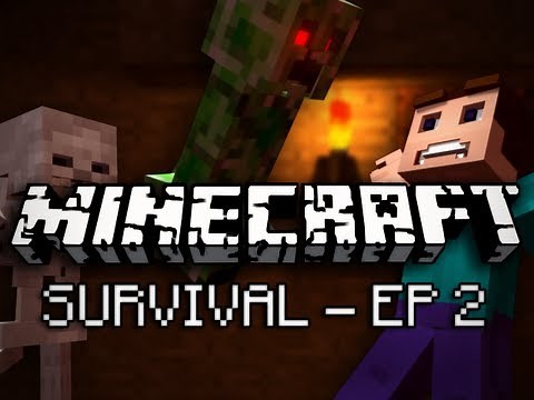 Minecraft: Survival Let's Play Ep. 2 - Home Tree